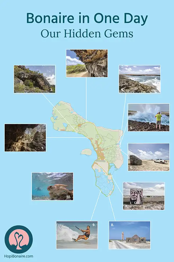 HopiBonaire's Hidden Gems on Your Bonaire in One Day Tour.