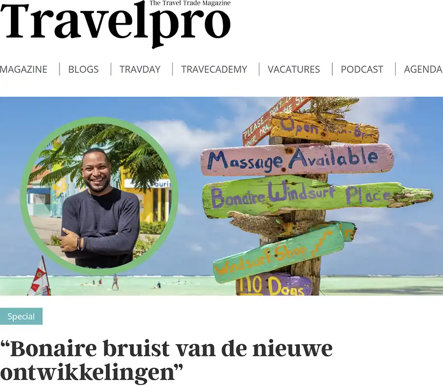 Travelpro raadt de één-op-één tours van HopiBonaire aan.