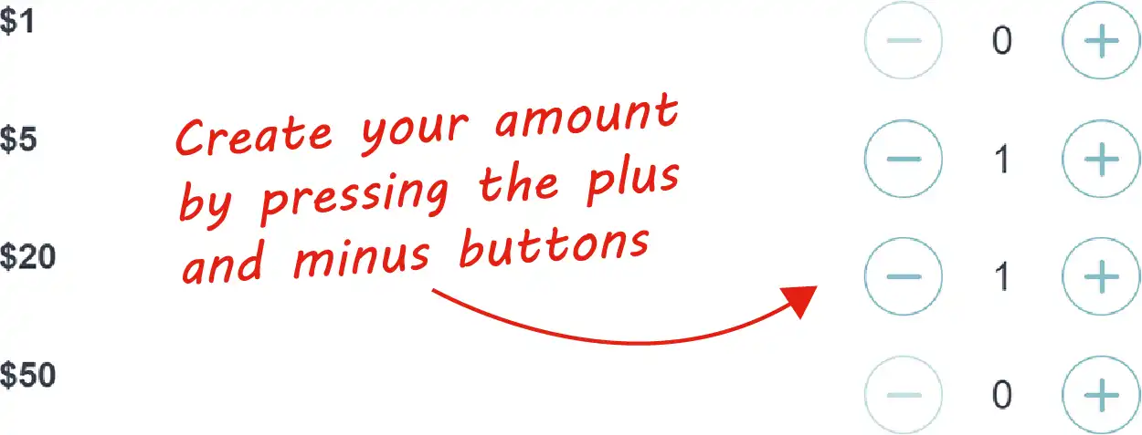 tip button instruction