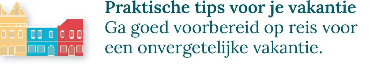 Knop naar de blog met praktische tips voor je vakantie naar Bonaire: Ga goed voorbereid op reis voor een onvergetelijke vakantie.