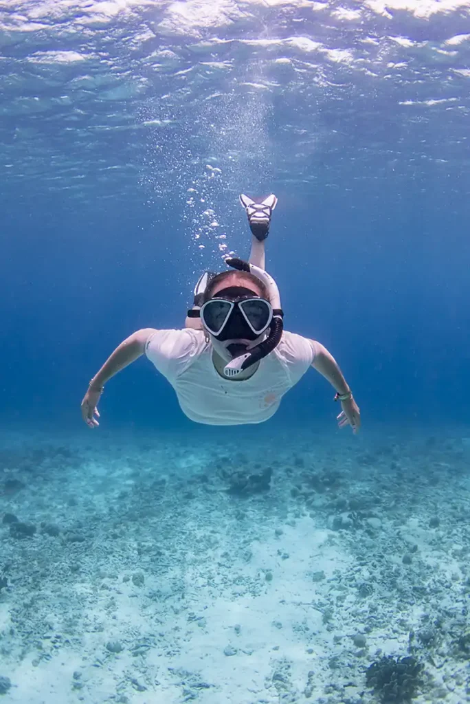 Snorkeling on Bonaire.
